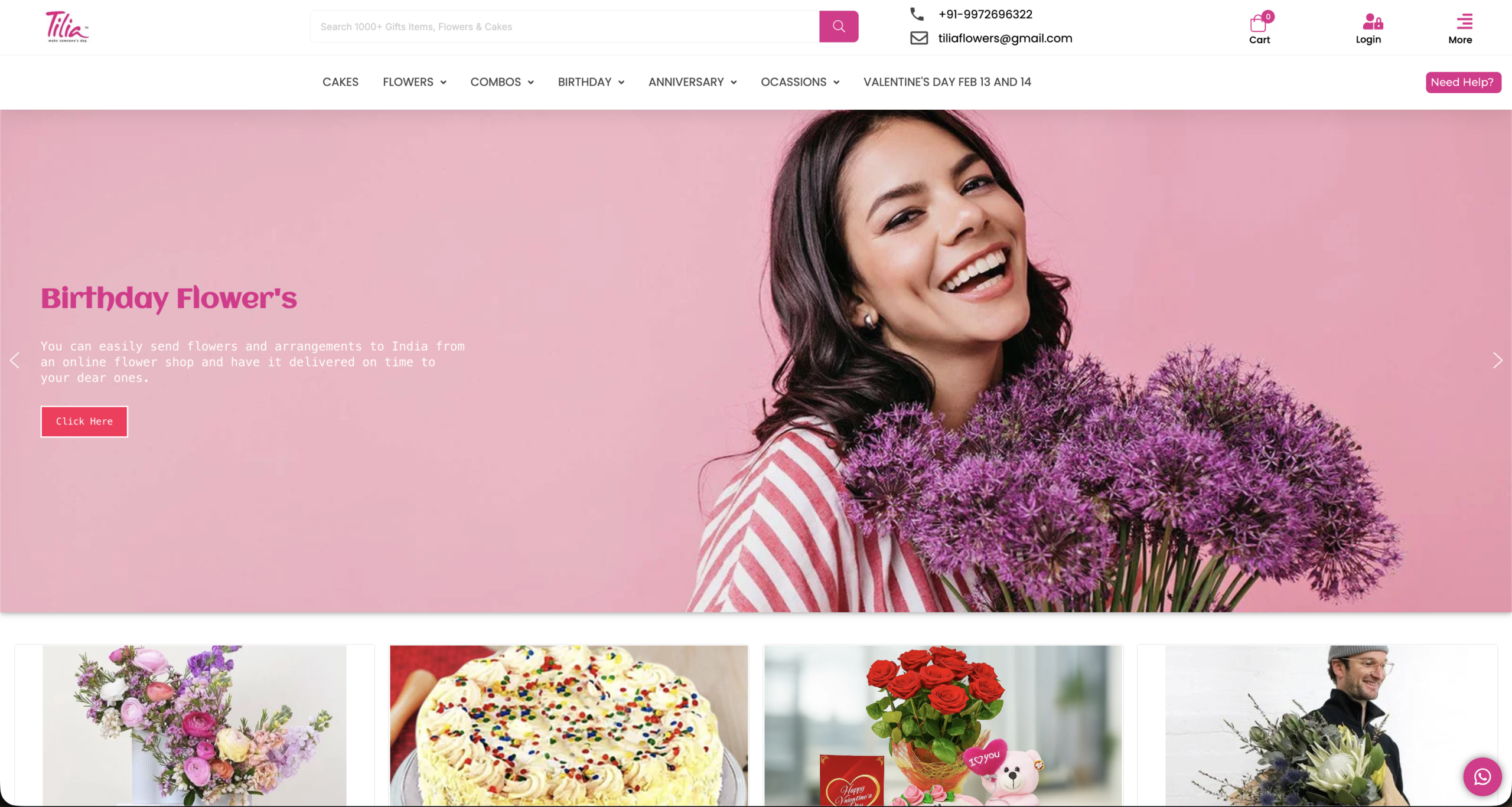 Building Tilia – A Modern Online Flower & Gift Delivery Platform