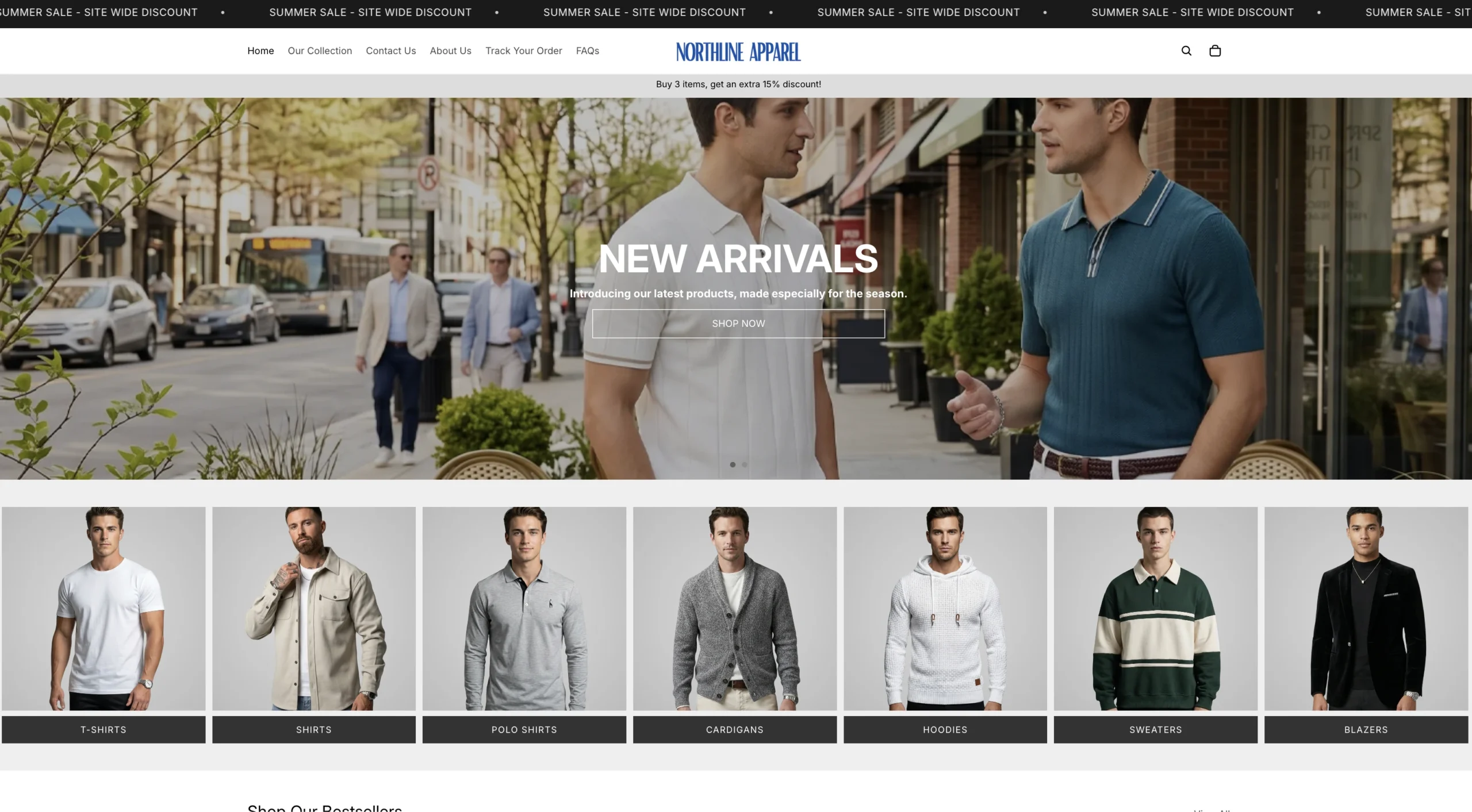 Building Northline Apparel – A Premium Fashion E-Commerce Experience